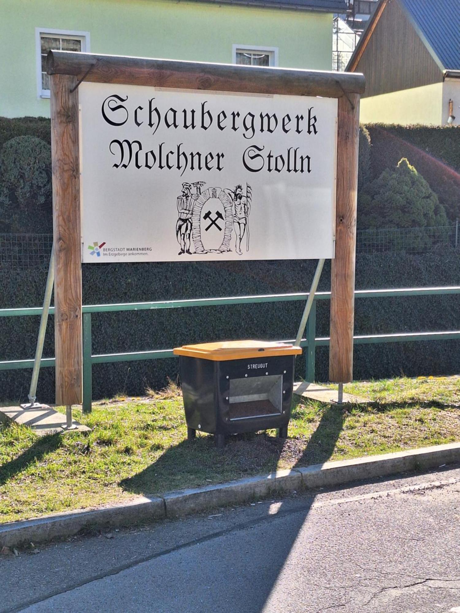 Ferienwohnung Rote-Villa 2 Marienberg Esterno foto